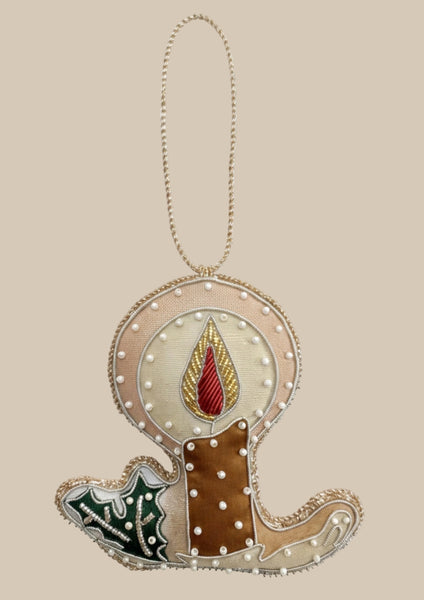 PRE-ORDER Candle Light (toffee) Christmas Ornament